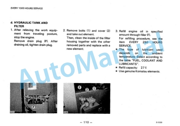 Komatsu GD605A-3, GD655A-3 Motor Grader Operation and Maintenance Manual SEAM023DUS01 5 Komatsu GD605A-3, GD655A-3 Motor Grader Operation and Maintenance Manual SEAM023DUS01 - Image 5
