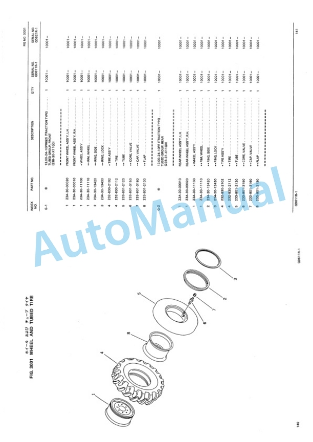 Komatsu GD611R-1, GD621R-1 Motor Grader Parts Manual PEPBG611R102 4 Komatsu GD611R-1, GD621R-1 Motor Grader Parts Manual PEPBG611R102-4