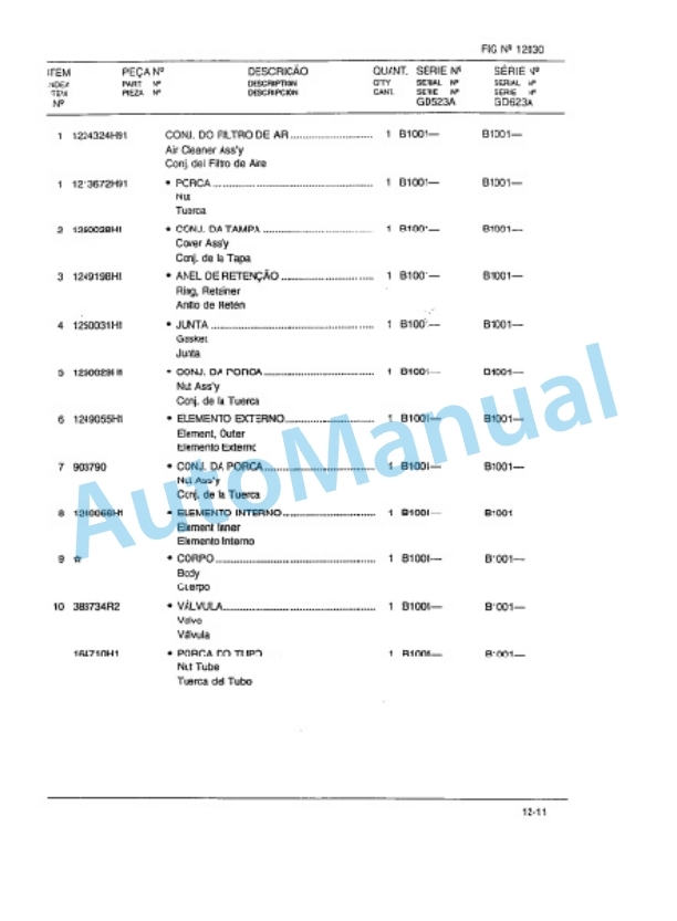 Komatsu GD623A-1DB, GD623A-1DB Motor Grader Parts Manual KPPB000502 5 Komatsu GD623A-1DB, GD623A-1DB Motor Grader Parts Manual KPPB000502-5