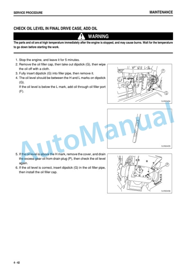 Komatsu GD655-3A Motor Grader Operation and Maintenance Manual TEN00179-02 5 Komatsu GD655-3A Motor Grader Operation and Maintenance Manual TEN00179-02 - Image 5