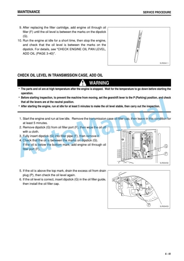 Komatsu GD655-3C Galeo Motor Grader Operation and Maintenance Manual TEN00095-01 5 Komatsu GD655-3C Galeo Motor Grader Operation and Maintenance Manual TEN00095-01 - Image 5