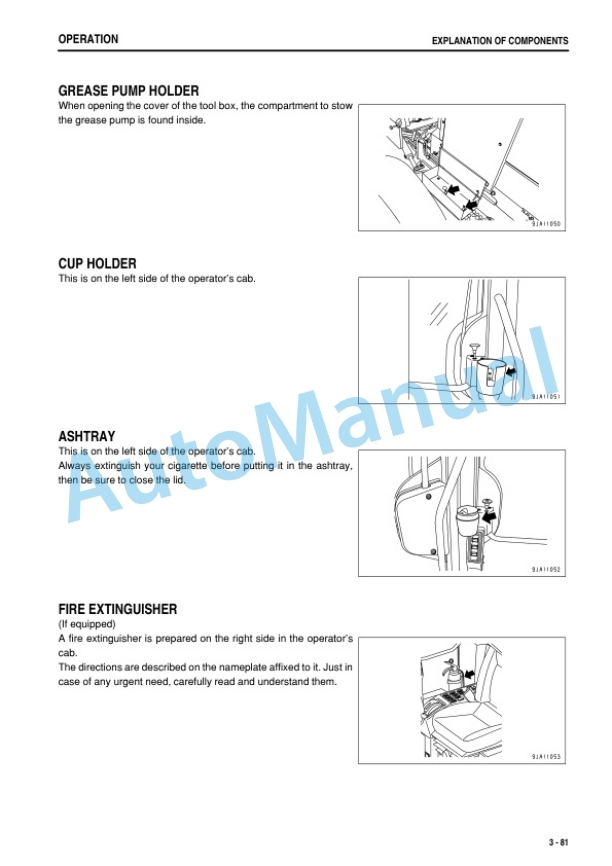 Komatsu GD655-5 Motor Grader Operation and Maintenance Manual TEN00368-01 3 Komatsu GD655-5 Motor Grader Operation and Maintenance Manual TEN00368-01 - Image 3