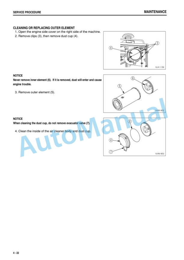 Komatsu GD655-5 Motor Grader Operation and Maintenance Manual TEN00368-01 5 Komatsu GD655-5 Motor Grader Operation and Maintenance Manual TEN00368-01 - Image 5