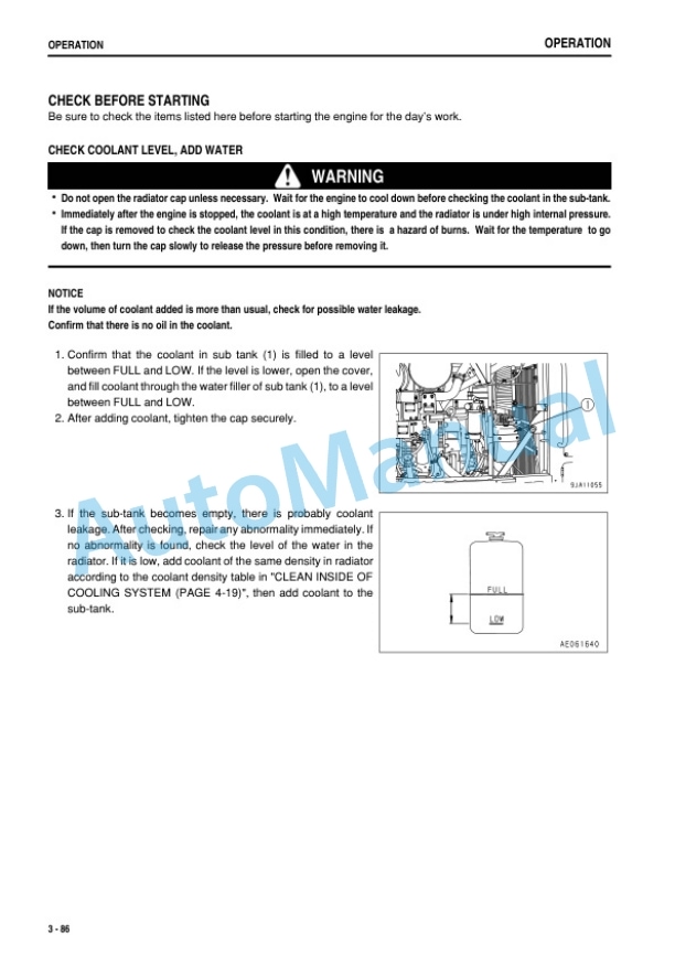 Komatsu GD655-5 Motor Grader Operation and Maintenance Manual TEN00446-09 3 Komatsu GD655-5 Motor Grader Operation and Maintenance Manual TEN00446-09 - Image 3