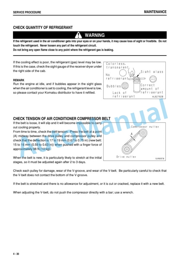 Komatsu GD655-5 Motor Grader Operation and Maintenance Manual TEN00446-09 5 Komatsu GD655-5 Motor Grader Operation and Maintenance Manual TEN00446-09 - Image 5