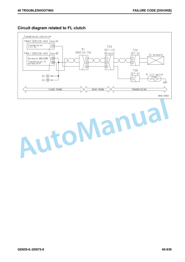 Komatsu GD655-6, GD675-6 Motor Grader Shop Manual SEN06523-06 4 Komatsu GD655-6, GD675-6 Motor Grader Shop Manual SEN06523-06 - Image 4