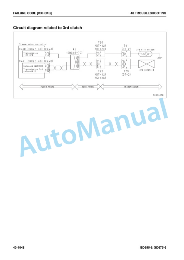 Komatsu GD655-6, GD675-6 Motor Grader Shop Manual SEN06523-12 4 Komatsu GD655-6, GD675-6 Motor Grader Shop Manual SEN06523-12 - Image 4