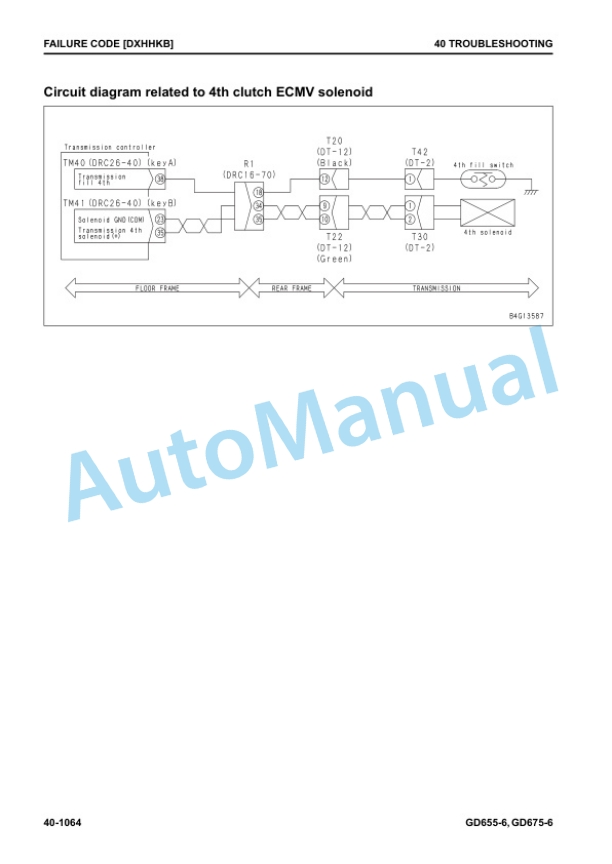 Komatsu GD655-6, GD675-6 Motor Grader Shop Manual SEN06523-13 4 Komatsu GD655-6, GD675-6 Motor Grader Shop Manual SEN06523-13 - Image 4