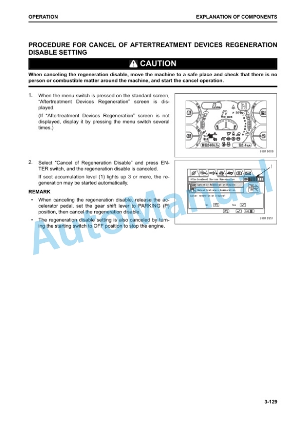 Komatsu GD655-6 Motor Grader Operation and Maintenance Manual TEN00724-05 3 Komatsu GD655-6 Motor Grader Operation and Maintenance Manual TEN00724-05 - Image 3