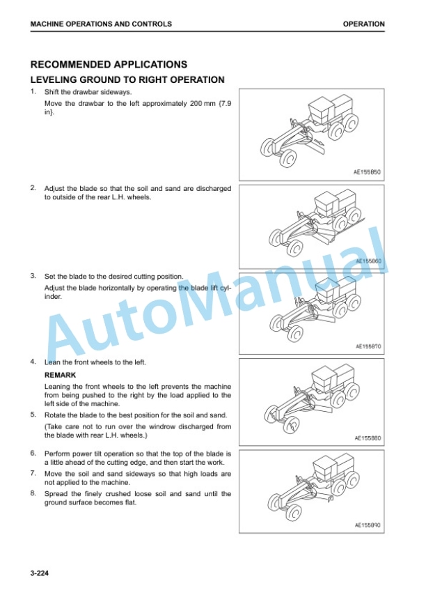 Komatsu GD655-6 Motor Grader Operation and Maintenance Manual TEN00724-05 4 Komatsu GD655-6 Motor Grader Operation and Maintenance Manual TEN00724-05 - Image 4