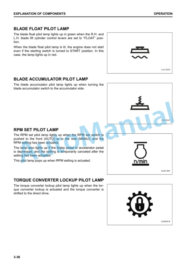 Komatsu GD655-6 Motor Grader Operation and Maintenance Manual TEN01037-04 2 Komatsu GD655-6 Motor Grader Operation and Maintenance Manual TEN01037-04 - Image 2