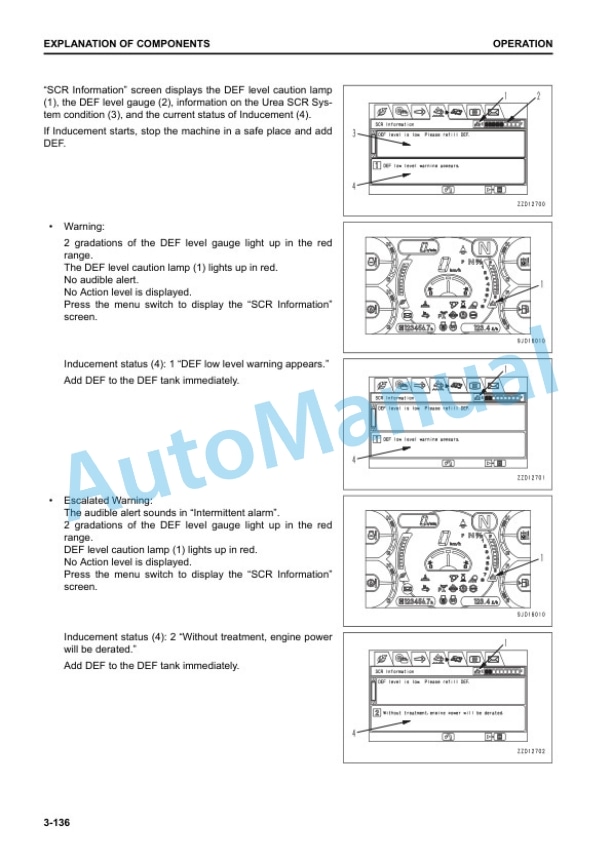 Komatsu GD655-6 Motor Grader Operation and Maintenance Manual TEN01037-04 3 Komatsu GD655-6 Motor Grader Operation and Maintenance Manual TEN01037-04 - Image 3