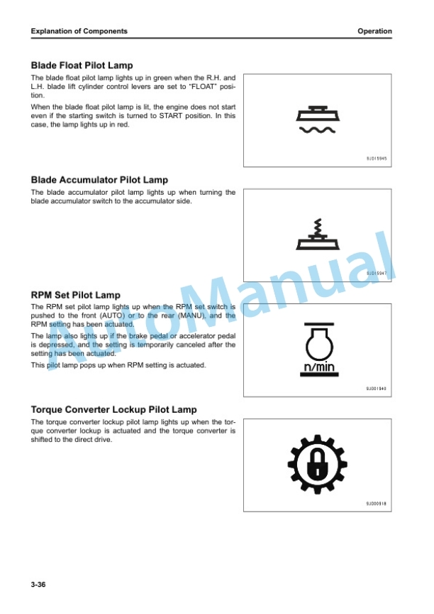 Komatsu GD655-6 Motor Grader Operation and Maintenance Manual TEN01127-00 2 Komatsu GD655-6 Motor Grader Operation and Maintenance Manual TEN01127-00 - Image 2