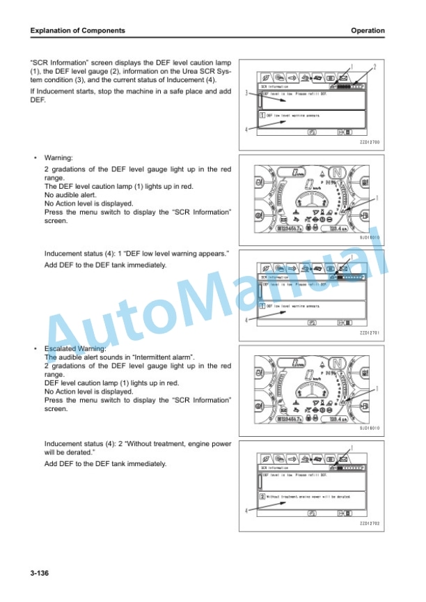 Komatsu GD655-6 Motor Grader Operation and Maintenance Manual TEN01127-00 3 Komatsu GD655-6 Motor Grader Operation and Maintenance Manual TEN01127-00 - Image 3
