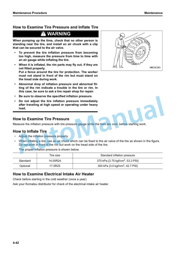 Komatsu GD655-6 Motor Grader Operation and Maintenance Manual TEN01127-00 5 Komatsu GD655-6 Motor Grader Operation and Maintenance Manual TEN01127-00 - Image 5