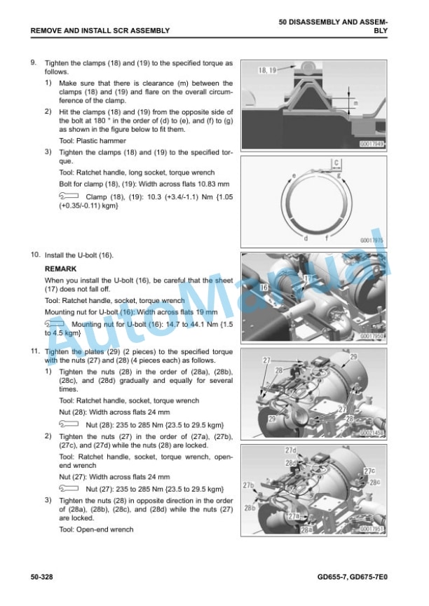 Komatsu GD655-7, GD675-7E0 Motor Grader Shop Manual SEN06741-14 5 Komatsu GD655-7, GD675-7E0 Motor Grader Shop Manual SEN06741-14 - Image 5