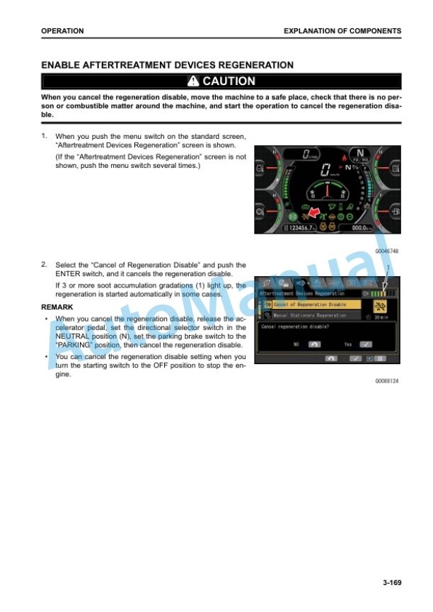Komatsu GD655-7 Motor Grader Operation and Maintenance Manual PEN01691-03 3 Komatsu GD655-7 Motor Grader Operation and Maintenance Manual PEN01691-03 - Image 3
