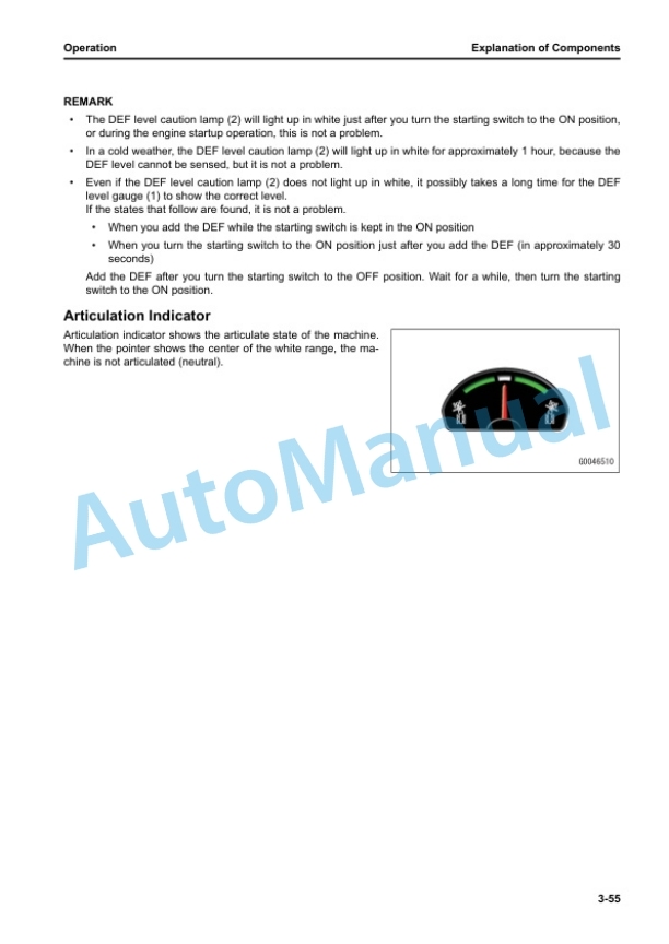 Komatsu GD655-7 Motor Grader Operation and Maintenance Manual PEN01996-00 2 Komatsu GD655-7 Motor Grader Operation and Maintenance Manual PEN01996-00 - Image 2