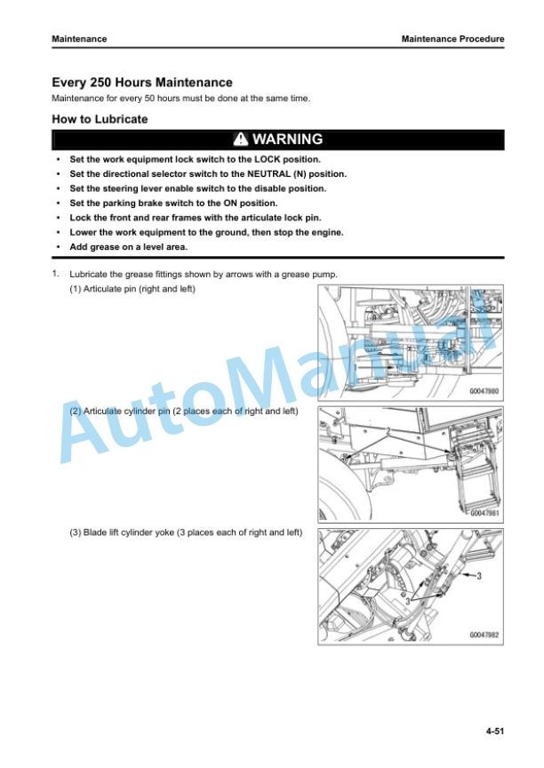 Komatsu GD655-7 Motor Grader Operation and Maintenance Manual PEN01996-01 5 Komatsu GD655-7 Motor Grader Operation and Maintenance Manual PEN01996-01 - Image 5