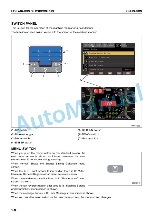 Komatsu GD655-7 Motor Grader Operation and Maintenance Manual TEN01038-03 2 Komatsu GD655-7 Motor Grader Operation and Maintenance Manual TEN01038-03 - Image 2