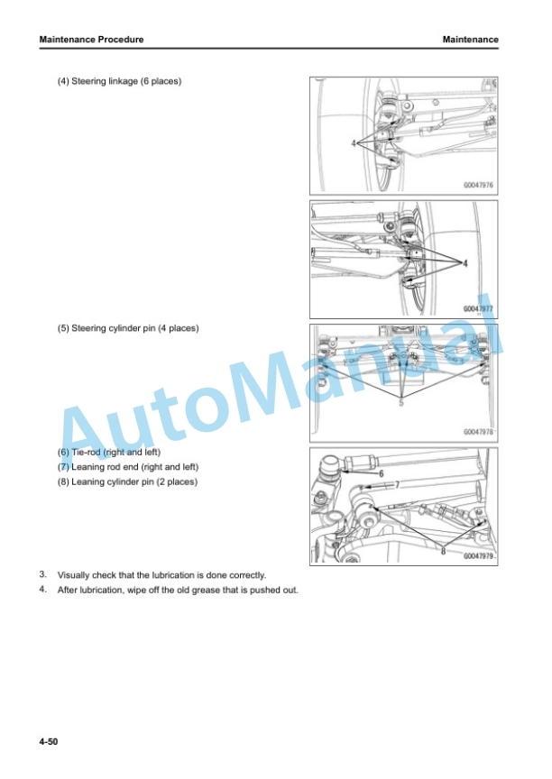 Komatsu GD655-7 Motor Grader Operation and Maintenance Manual TEN01128-01 5 Komatsu GD655-7 Motor Grader Operation and Maintenance Manual TEN01128-01 - Image 5