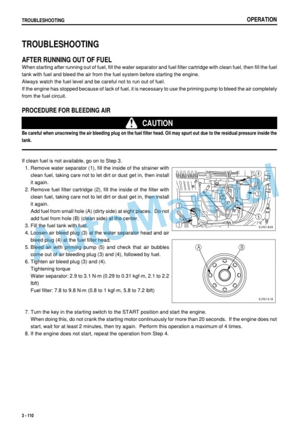 Komatsu GD675-3C Motor Grader Operation and Maintenance Manual KEAM038000T 4 Komatsu GD675-3C Motor Grader Operation and Maintenance Manual KEAM038000T - Image 4