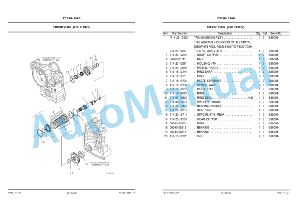 Komatsu GD675-3C Motor Grader Parts Manual KEPB074200 3 Komatsu GD675-3C Motor Grader Parts Manual KEPB074200 - Image 3