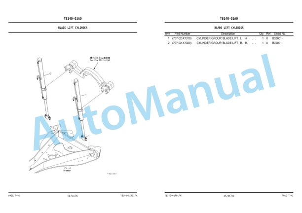 Komatsu GD675-3C Motor Grader Parts Manual KEPB074200 5 Komatsu GD675-3C Motor Grader Parts Manual KEPB074200 - Image 5