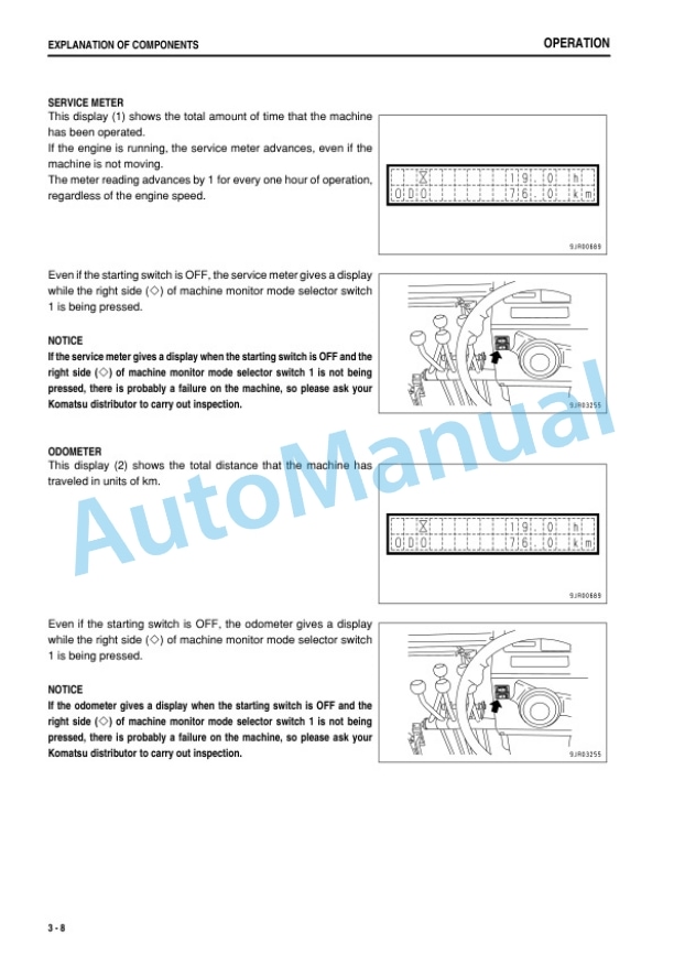 Komatsu GD675-3E0 Motor Grader Operation and Maintenance Manual TEN00150-05 2 Komatsu GD675-3E0 Motor Grader Operation and Maintenance Manual TEN00150-05 - Image 2
