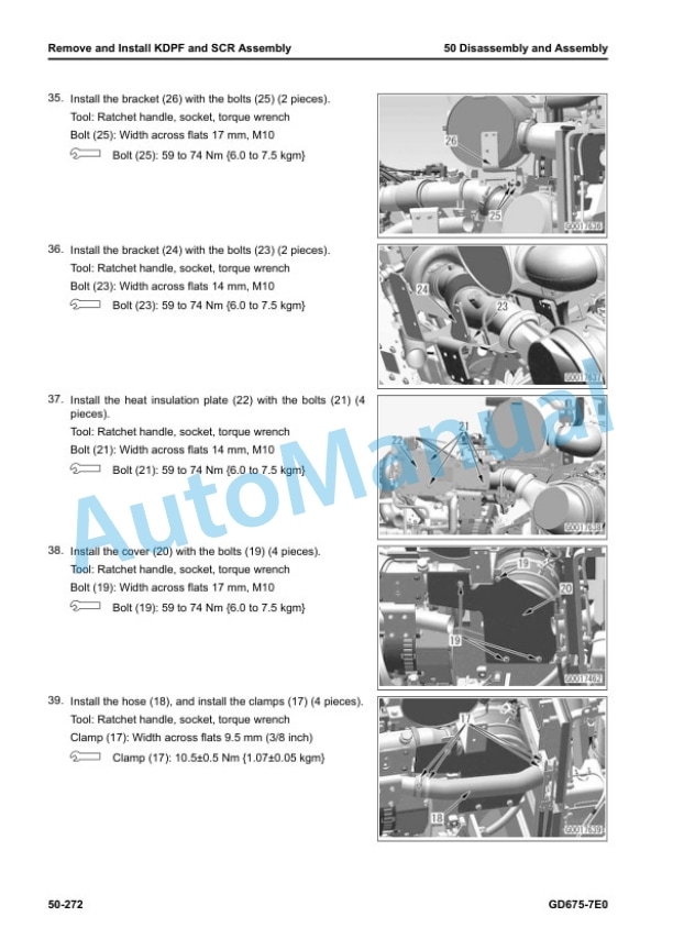 Komatsu GD675-7E0 Motor Grader Shop Manual SEN06962-00 5 Komatsu GD675-7E0 Motor Grader Shop Manual SEN06962-00 - Image 5