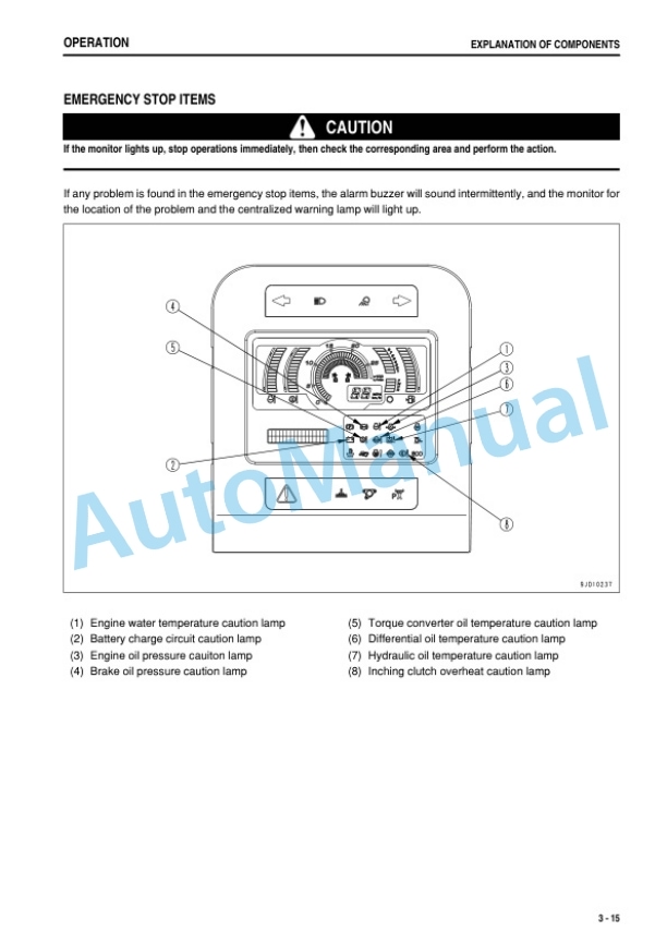 Komatsu GD705-5 Motor Grader Operation and Maintenance Manual PEN00687-00 2 Komatsu GD705-5 Motor Grader Operation and Maintenance Manual PEN00687-00 - Image 2