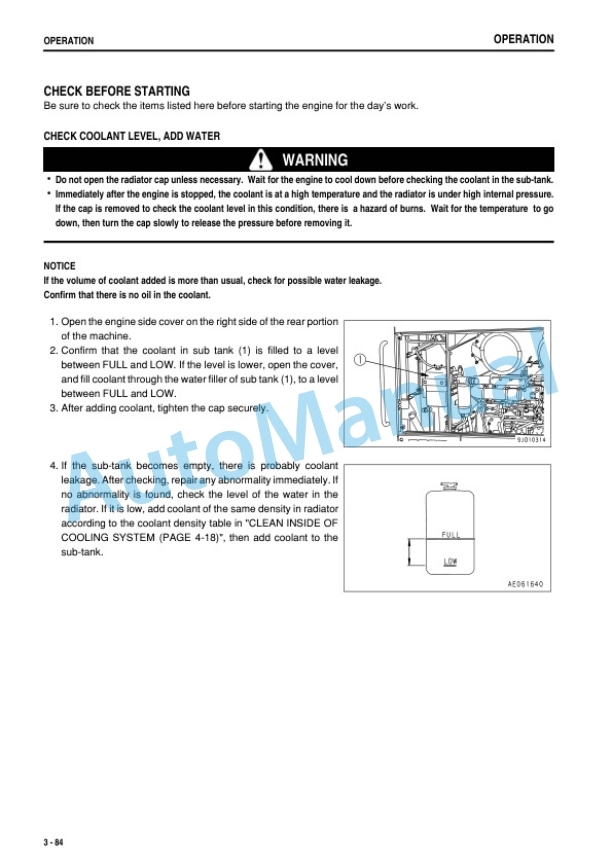 Komatsu GD705-5 Motor Grader Operation and Maintenance Manual PEN00687-00 3 Komatsu GD705-5 Motor Grader Operation and Maintenance Manual PEN00687-00 - Image 3