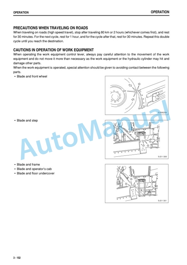 Komatsu GD705-5 Motor Grader Operation and Maintenance Manual PEN00687-00 4 Komatsu GD705-5 Motor Grader Operation and Maintenance Manual PEN00687-00 - Image 4