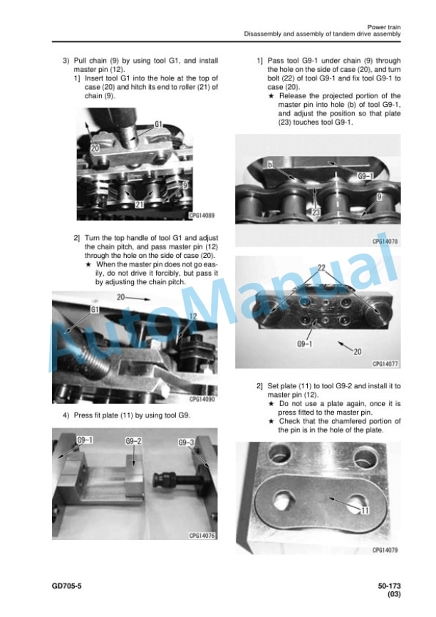 Komatsu GD705-5 Motor Grader Shop Manual SEN06489-05 5 Komatsu GD705-5 Motor Grader Shop Manual SEN06489-05 - Image 5