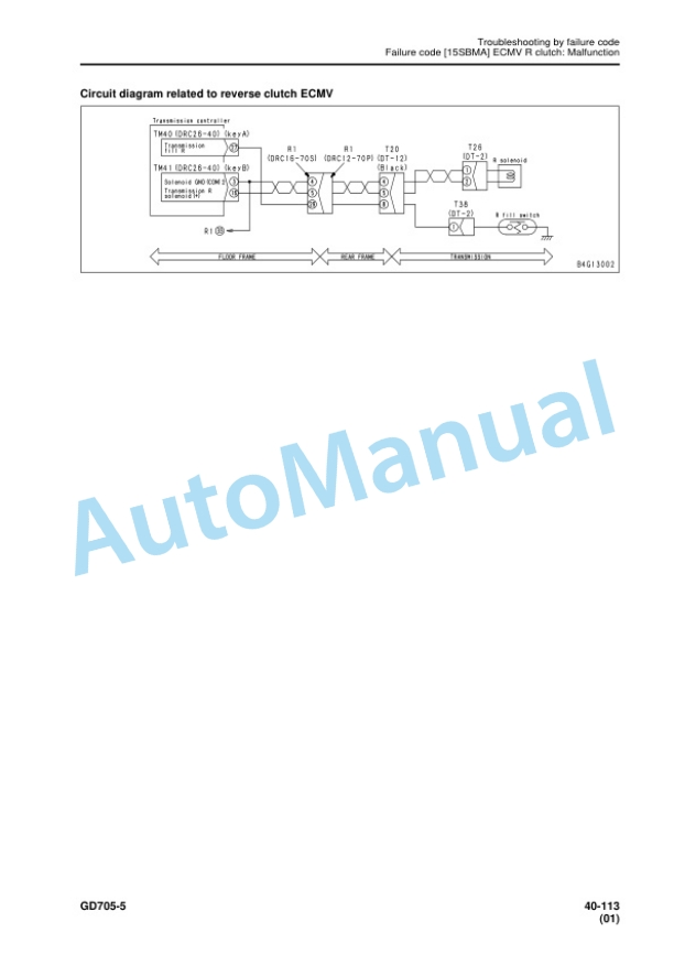 Komatsu GD705-5 Motor Grader Shop Manual SEN06489-09 3 Komatsu GD705-5 Motor Grader Shop Manual SEN06489-09 - Image 3