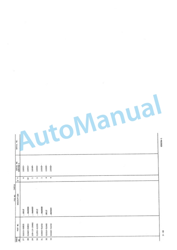 Komatsu GD825A-1 Motor Grader Parts Manual PEPB02350104 3 Komatsu GD825A-1 Motor Grader Parts Manual PEPB02350104-3