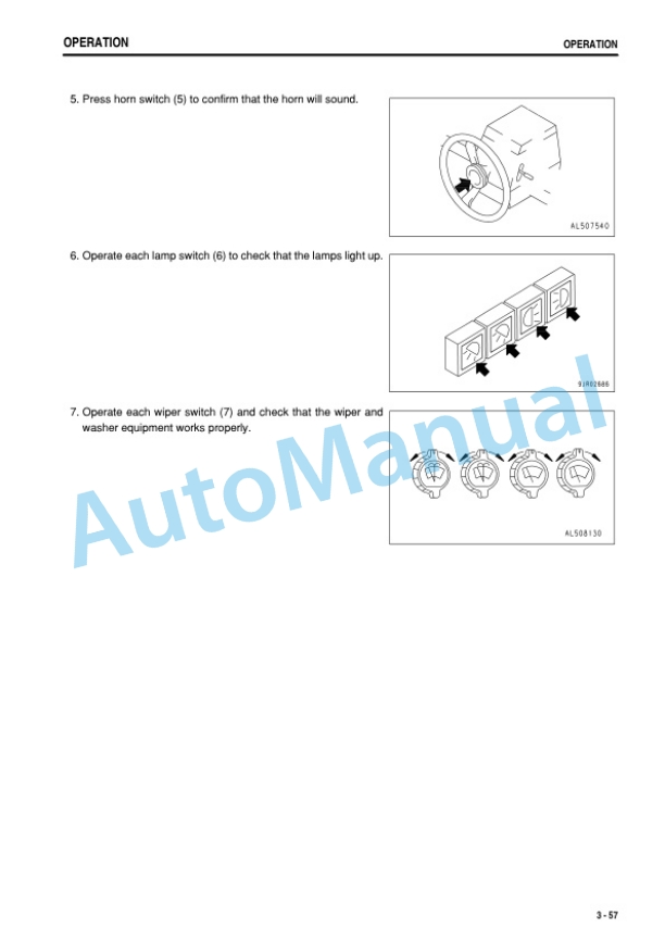 Komatsu GD825A-2 Motor Grader Operation and Maintenance Manual TEN00012-00 3 Komatsu GD825A-2 Motor Grader Operation and Maintenance Manual TEN00012-00 - Image 3