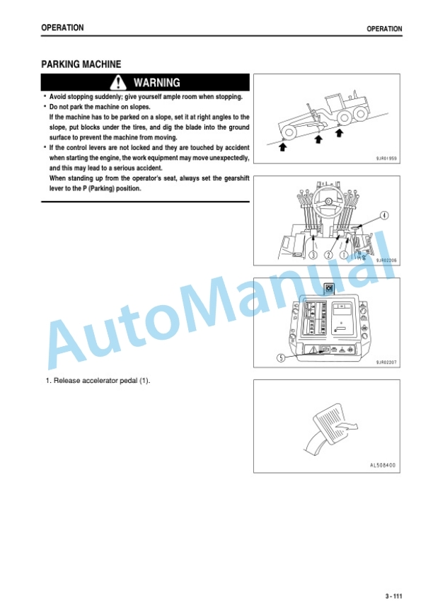 Komatsu GD825A-2 Motor Grader Operation and Maintenance Manual TEN00012-00 4 Komatsu GD825A-2 Motor Grader Operation and Maintenance Manual TEN00012-00 - Image 4