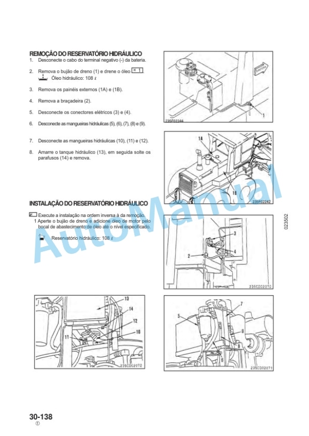 Komatsu GD825A-2 Motor Grader Shop Manual KPBM002307 5 Komatsu GD825A-2 Motor Grader Shop Manual KPBM002307 - Image 5