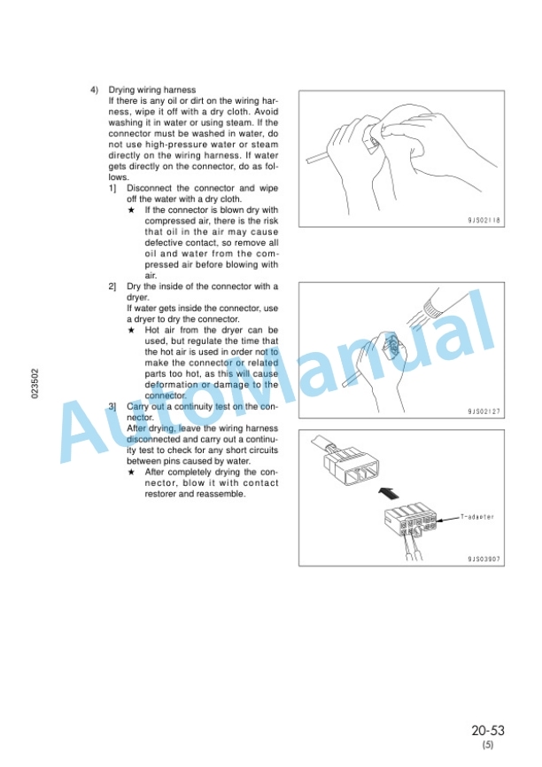Komatsu GD825A-2 Motor Grader Shop Manual SEBM002309 3 Komatsu GD825A-2 Motor Grader Shop Manual SEBM002309 - Image 3
