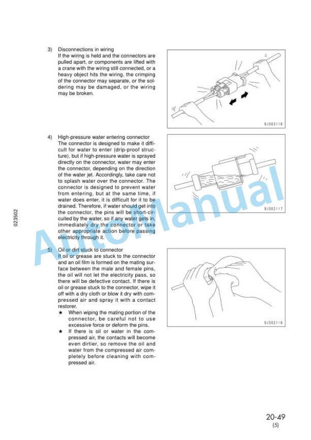 Komatsu GD825A-2 Motor Grader Shop Manual SEBM002319 3 Komatsu GD825A-2 Motor Grader Shop Manual SEBM002319 - Image 3