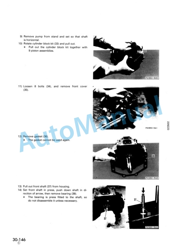 Komatsu GD825A-2 Motor Grader Shop Manual SEBM002319 5 Komatsu GD825A-2 Motor Grader Shop Manual SEBM002319 - Image 5