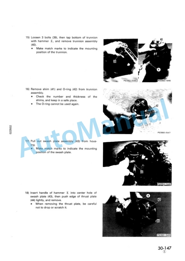 Komatsu GD825A-2 Motor Grader Shop Manual SEBM002320 5 Komatsu GD825A-2 Motor Grader Shop Manual SEBM002320 - Image 5