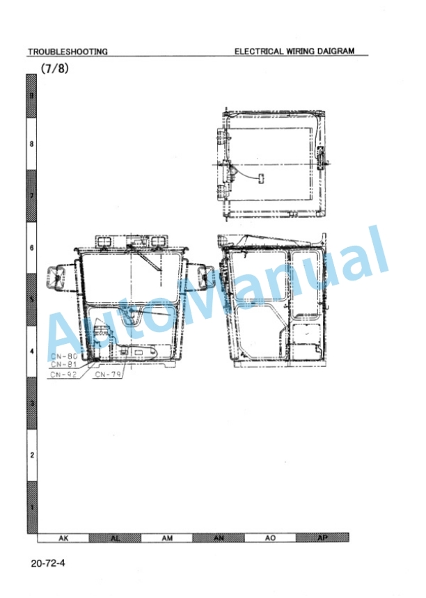 Komatsu GD825A-2 Motor Grader Shop Manual SEBMW010712 3 Komatsu GD825A-2 Motor Grader Shop Manual SEBMW010712 - Image 3
