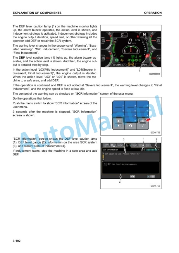 Komatsu GD955-7 Motor Grader Operation and Maintenance Manual TEN01034-02 3 Komatsu GD955-7 Motor Grader Operation and Maintenance Manual TEN01034-02 - Image 3