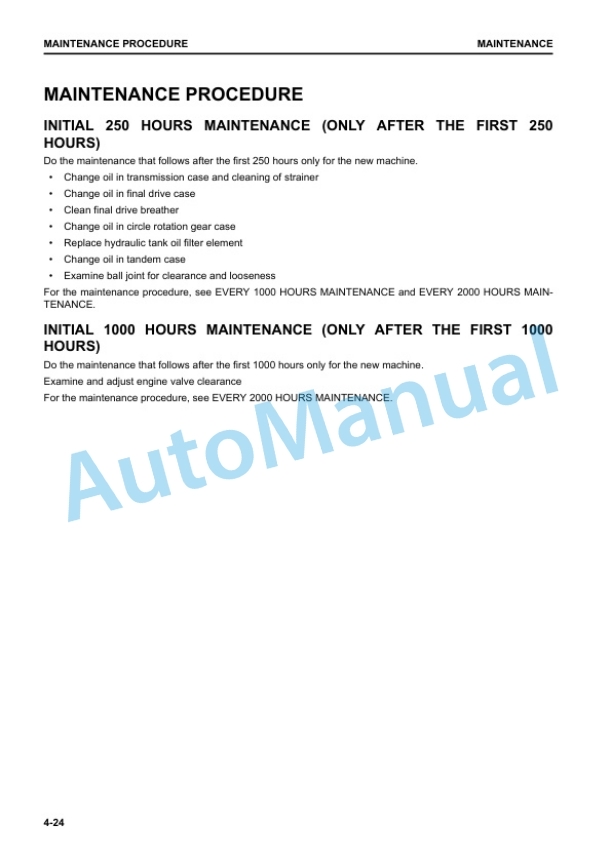 Komatsu GD955-7 Motor Grader Operation and Maintenance Manual TEN01034-02 5 Komatsu GD955-7 Motor Grader Operation and Maintenance Manual TEN01034-02 - Image 5