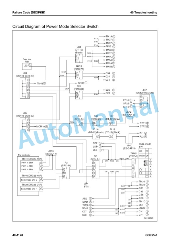 Komatsu GD955-7 Motor Grader Shop Manual SEN06936-05 3 Komatsu GD955-7 Motor Grader Shop Manual SEN06936-05 - Image 3