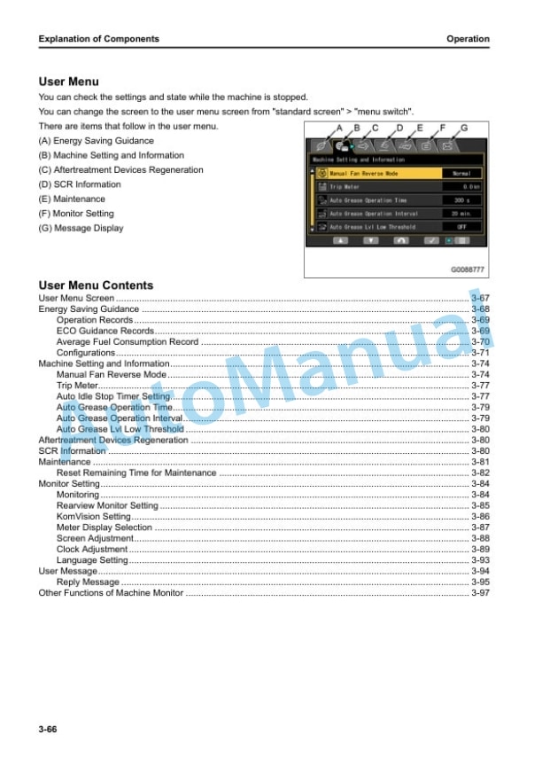 Komatsu GD955-7E0 Motor Grader Operation and Maintenance Manual PEN02118-00 2 Komatsu GD955-7E0 Motor Grader Operation and Maintenance Manual PEN02118-00 - Image 2