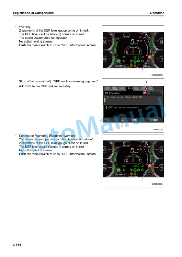 Komatsu GD955-7E0 Motor Grader Operation and Maintenance Manual PEN02118-00 3 Komatsu GD955-7E0 Motor Grader Operation and Maintenance Manual PEN02118-00 - Image 3