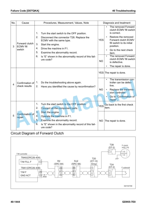Komatsu GD955-7E0 Motor Grader Shop Manual SEN06978-00 3 Komatsu GD955-7E0 Motor Grader Shop Manual SEN06978-00 - Image 3